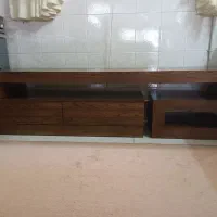 میز تلویزیون سنگین وزن چوب