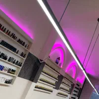 استند لاک ژل ناخن و چراغ لاینی