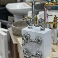 شیرآلات اهرمی مدل قاجاری کروم ایران گروه
