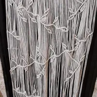 پرده مکرومه زیبا