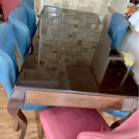 میز نهار خوری چستر ۸ نفره چوب راش