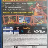 سه بازی در یک DVD ،سه گانه CRASH مخصوص PS4