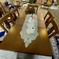 میز ناهار خوری چوبی