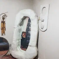 آینه قدی دست ساز پاپیه ماشه