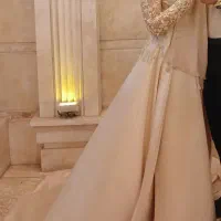 لباس پوشیده مجلسی دو دامنه