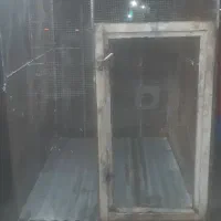 قفس بزرگ چرخ دار