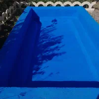 اببندی استخر پشت بام با عایق نانو .رفع نمزدگی