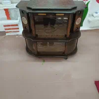 جای تلویزیون سالم با شیشه آماده