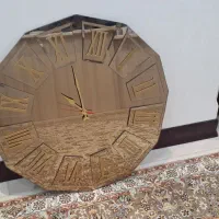 ساعت دیواری شیشه ای