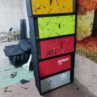 باکس. طاقچه سه بعدی. ماشین جعبه.سیستم.