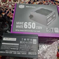 پاور کولرمستر 650 وات Cooler Master MWE White 650