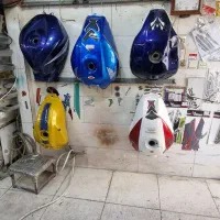 نقاشی  موتور و ماشین
