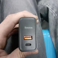 شارژر دیواری باسئوس  اورجینال  توان 100 وات
