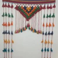 پرده آویز سنتی دست بافت