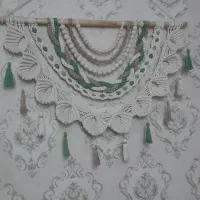 دیوارکوب مکرومه