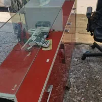 ویترین قفسه شلف صندلی پیشخان
