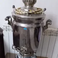 سماور برنجی قدیمی ۲۵ لیتری فروش فوری