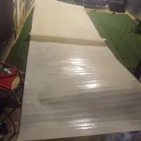 ایرانیت نو نو بدون جای پیچ و بیست متر چمن مصنوعی