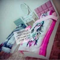 خط  دوخت  یک تخت خواب یک نفر ۹۰