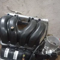 منبع اگزوز بنزی 220 و منیفولد xum با لوازم کامل