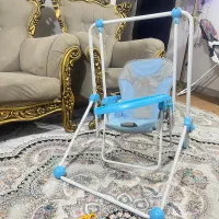 تاب آهنی  و صندلی غذا بچگونه