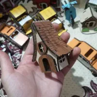 ماکت چوبی طرحدار و رنگی