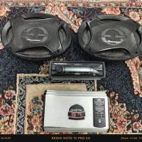 ظبط وباند ماشین پایونیر با امپلی فایر در حد نو