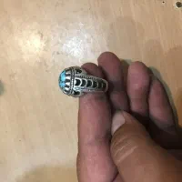انگشتر نقره 925 رکاب فیروزه