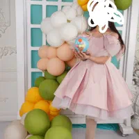 لباس پرچین عروسکی مجلسی شیک