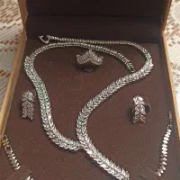 ست کامل گردنبند جنس تیتانیوم