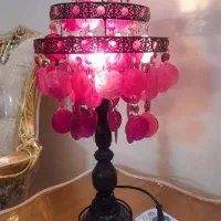 آباژور صدف سرخابی بنفش