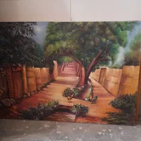 ۹ عدد تابلو نقاشی اصل قدیمی