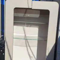 کمد همراه آینه تختی وپا تختی