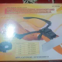 ذره بین هدلایت دار
