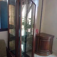 بوفه اصل چوب راش محکم بدون خش وخط