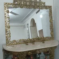 ویترین وآیینه برنز