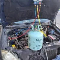 شارژ گاز خودرو.تزریق مکمل افزایش سرما.