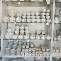 قندون چینی سفید ساده، هر عدد فقط ۶۵  تومان