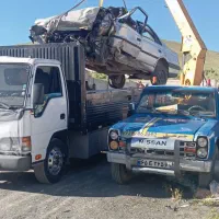 جرثقیل نیسان 2تُنی با ارتفاع 12متر در بیجار وحومه