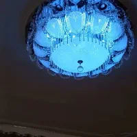 لوستر سقفی ریموت دار ۱۵ شاخه