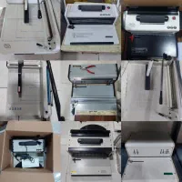 دستگاه سیمی صحافی کاتر برش کتاب کاغذ سوپربایند