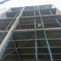 اجرای وال پست رابیتس ورقکاری فلاورباکس فرم پنجره