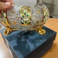 میوه خوری و اجیل خوری طلا کوب بوهیما