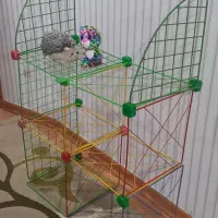 قفسه فلزی رنگی