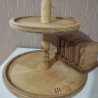میوه خوری دوطبقه چوب خارجی