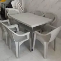 صندلی پلاستیکی حصیری گرد تهران نواب