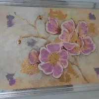 تابلو رنگ روغن برجسته