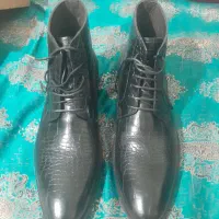 کفش چرم پوست ماری