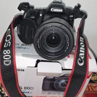 دوربین دیجیتال Canon مدل EOS 80D با لنز 135-18