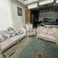 مبل ۷ نفره با میز و ۲ عدد عسلی